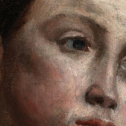 Ritratto Di Una Giovane Donna Gustave Courbet cg140 quadro stampato su tela