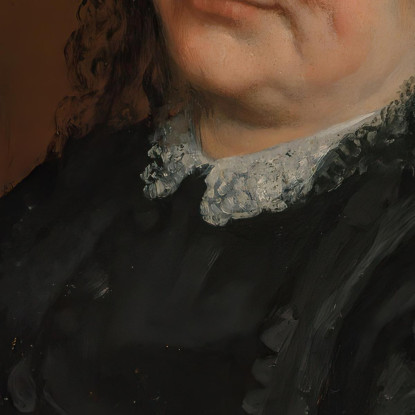 Ritratto Di Madame Sophie Loiseau Gustave Courbet cg142 quadro stampato su tela