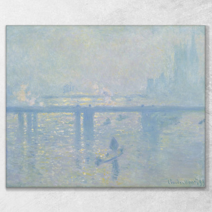 Ponte Di Charing Cross 3 Claude Monet mnt213 quadro stampato su tela