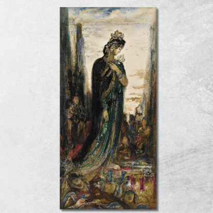 Elena Gustave Moreau gmr9 quadro stampato su tela