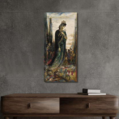 Elena Gustave Moreau gmr9 quadro stampato su tela