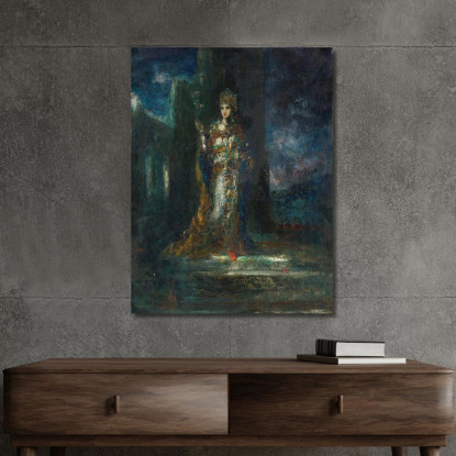 La Sposa Della Notte Gustave Moreau gmr14 quadro stampato su tela