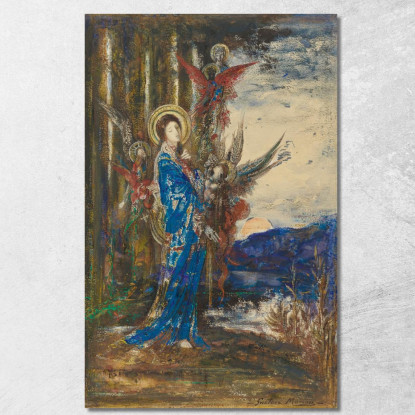 Le Prove Gustave Moreau gmr23 quadro stampato su tela