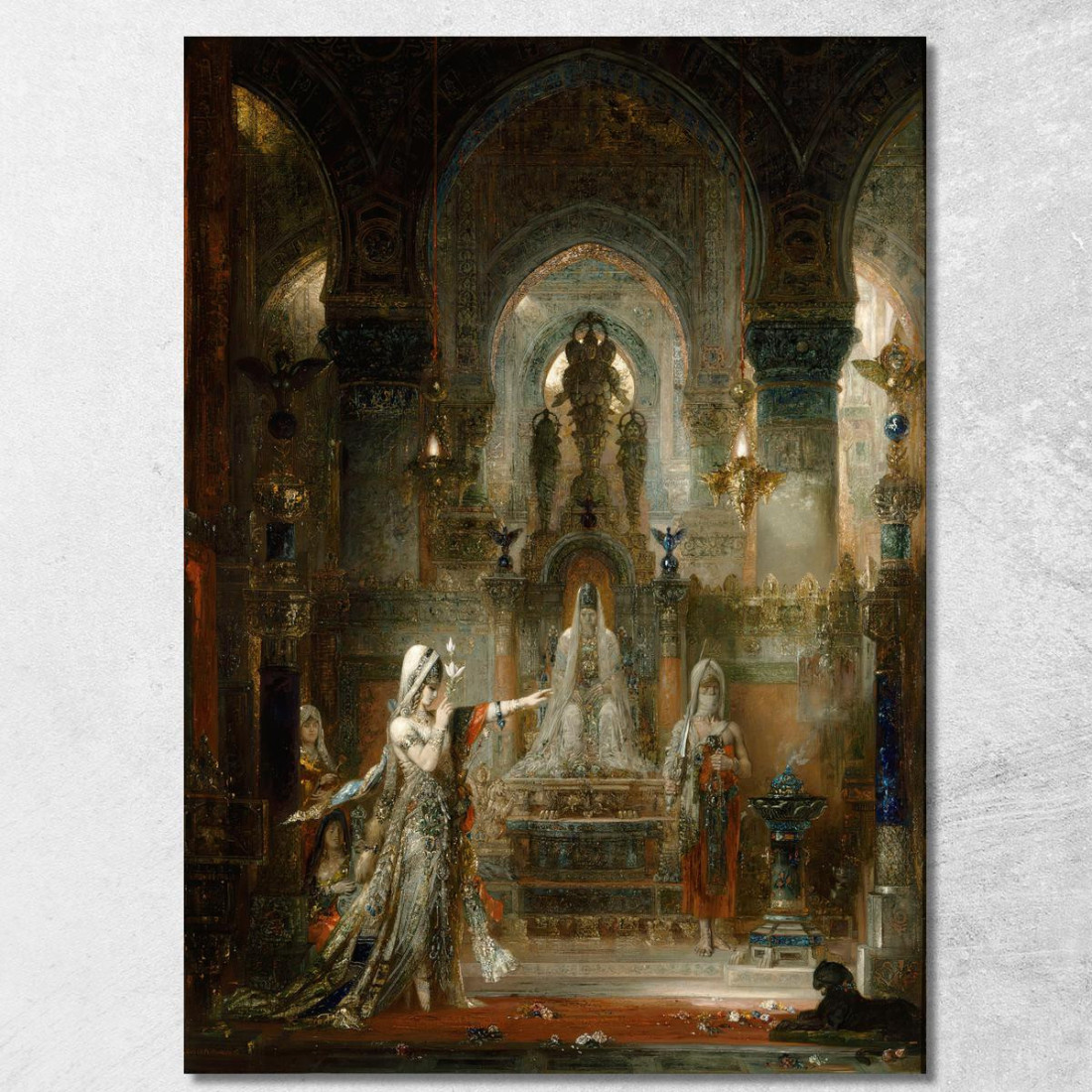 Salomé Balla Davanti A Erode Gustave Moreau gmr35 quadro stampato su tela Salomé Balla Davanti A Erode Gustave Moreau gmr35 quadro stampato su tela