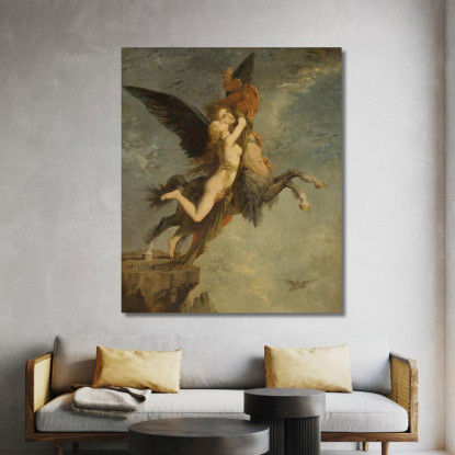 La Chimera Gustave Moreau gmr42 quadro stampato su tela