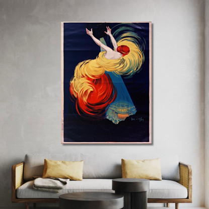 Danza Di Mosca Jean d'Ylen jyl8 quadro stampato su tela