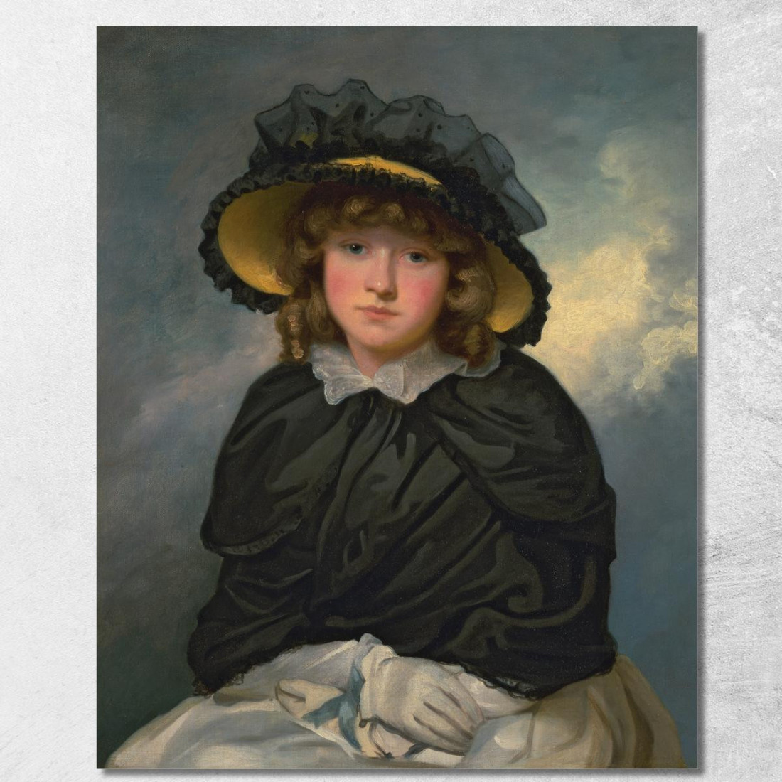 Cecilia John Hoppner jhp2 quadro stampato su tela Cecilia John Hoppner jhp2 quadro stampato su tela