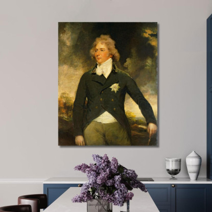 Giorgio Iv Come Principe Di Galles John Hoppner jhp3 quadro stampato su tela