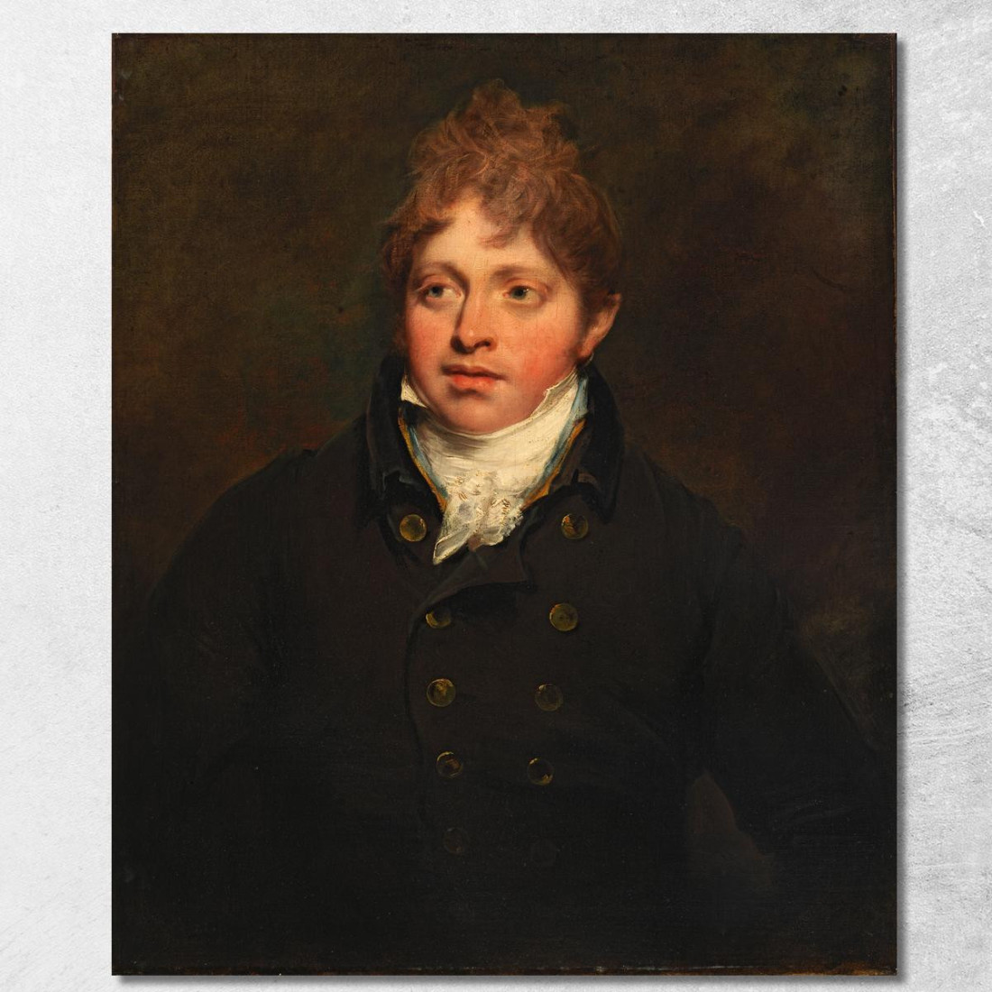 Gentiluomo Irlandese John Hoppner jhp7 quadro stampato su tela Gentiluomo Irlandese John Hoppner jhp7 quadro stampato su tela