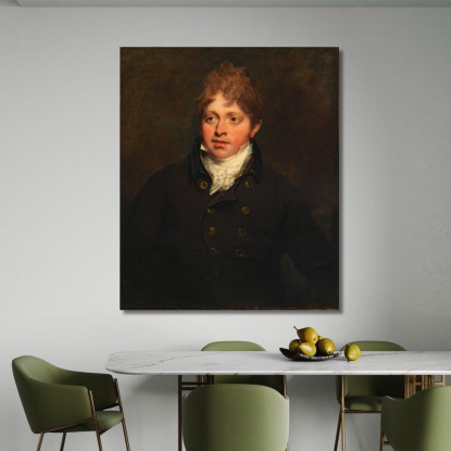 Gentiluomo Irlandese John Hoppner jhp7 quadro stampato su tela