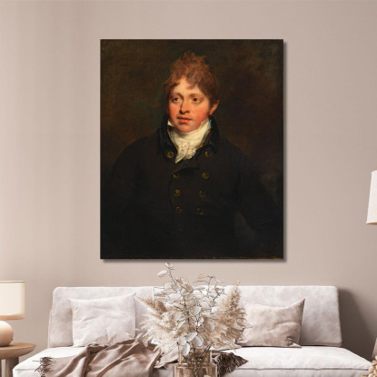 Gentiluomo Irlandese John Hoppner jhp7 quadro stampato su tela