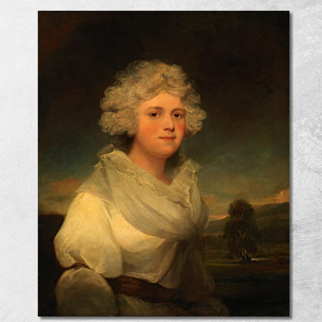 La Signora Abington John Hoppner jhp14 quadro stampato su tela La Signora Abington John Hoppner jhp14 quadro stampato su tela