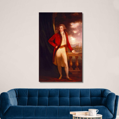 Ritratto Del Capitano George Porter John Hoppner jhp26 quadro stampato su tela