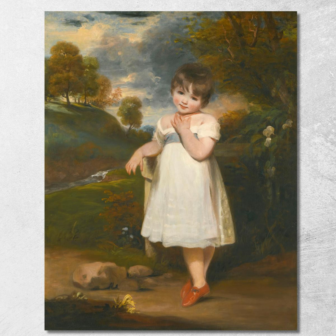 Ritratto Di Emma Laura Whitbread Più Tardi Lady Eversley John Hoppner jhp30 quadro stampato su tela Ritratto Di Emma Laura Whitbread Più Tardi Lady Eversley John Hoppner jhp30 quadro stampato su tela