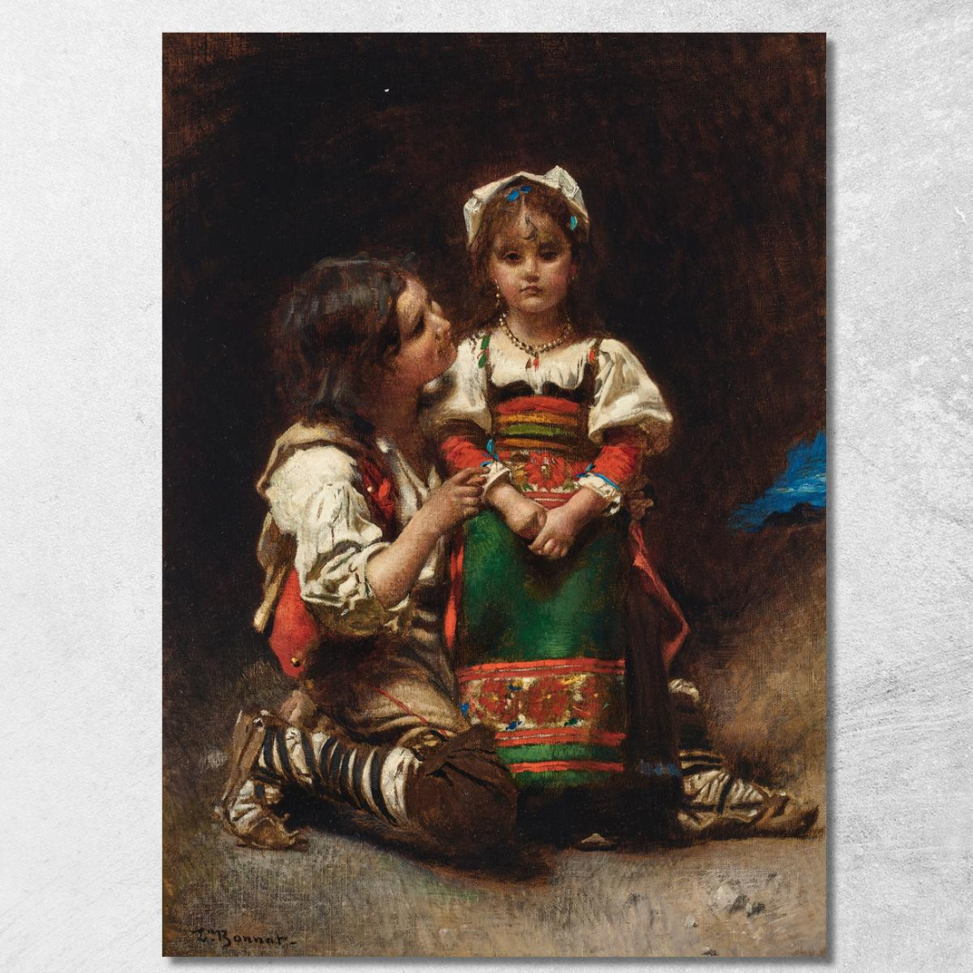 Non Piangere Léon Bonnat lbn19 quadro stampato su tela Non Piangere Léon Bonnat lbn19 quadro stampato su tela