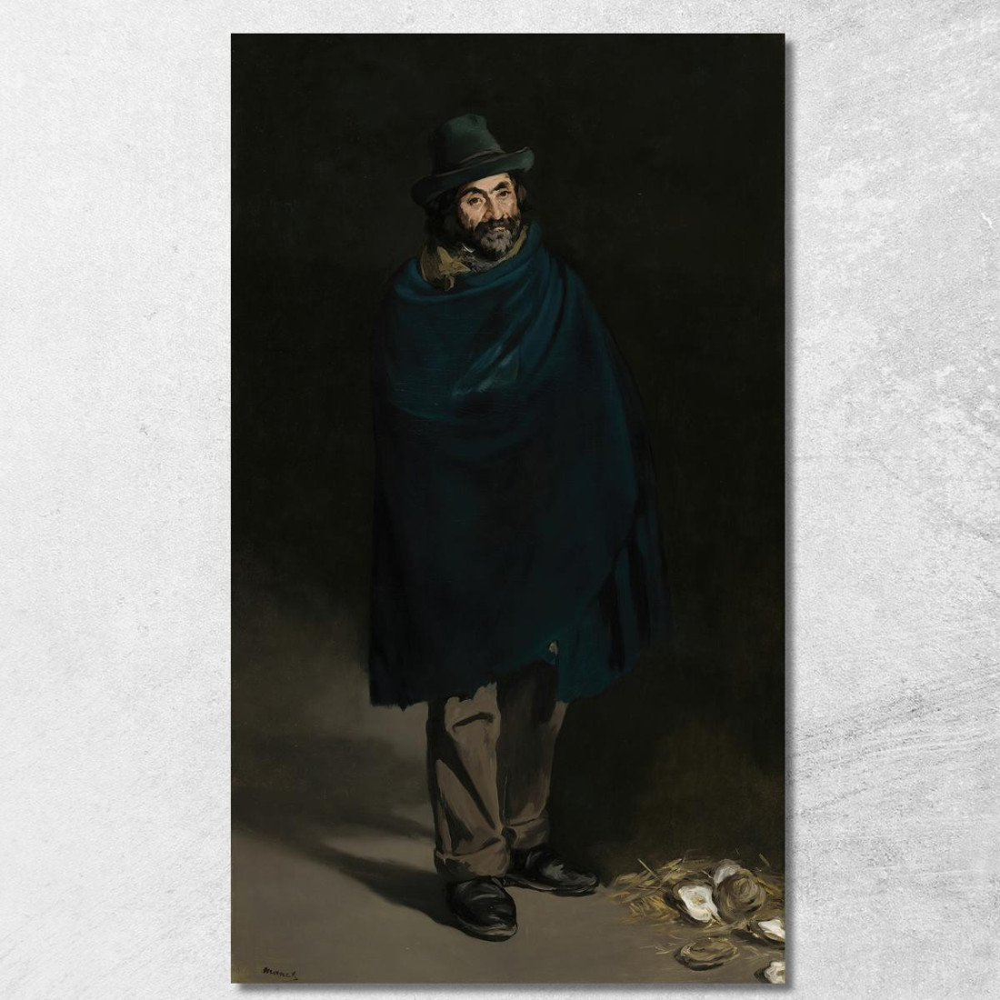 Mendicante Con Ostriche Filosofo Édouard Manet emt12 quadro stampato su tela Mendicante Con Ostriche Filosofo Édouard Manet emt12 quadro stampato su tela