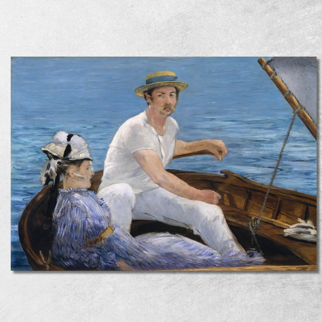 Canottaggio Édouard Manet emt15 quadro stampato su tela Canottaggio Édouard Manet emt15 quadro stampato su tela