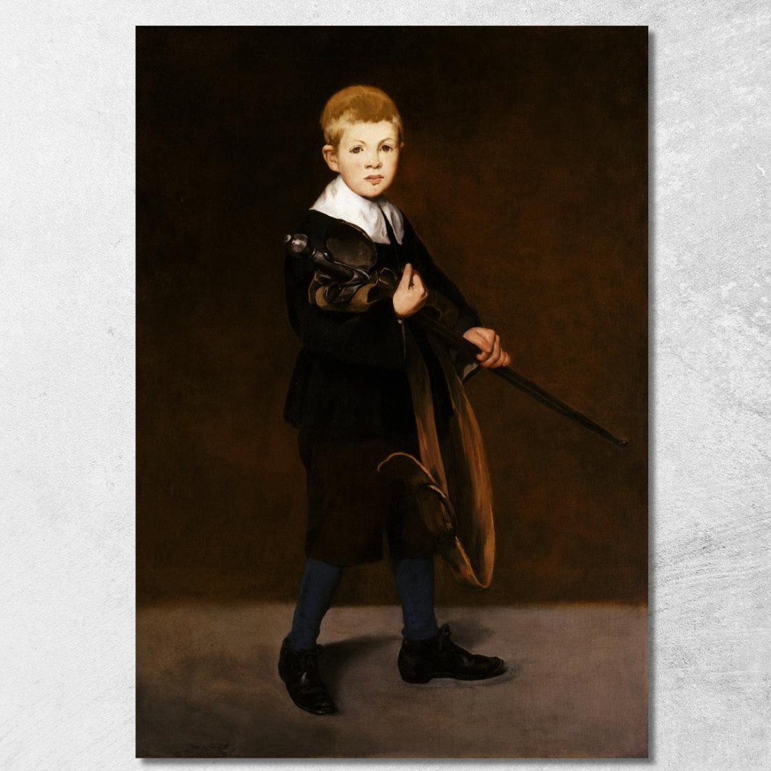 Ragazzo Che Porta Una Spada Édouard Manet emt19 quadro stampato su tela Ragazzo Che Porta Una Spada Édouard Manet emt19 quadro stampato su tela