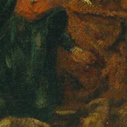 Copia Da Delacroix Corteccia Di Dante Édouard Manet emt27 quadro stampato su tela