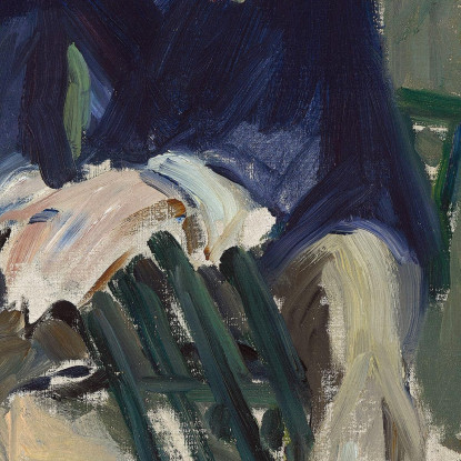 George Moore Nel Giardino Dell'Artista Édouard Manet emt33 quadro stampato su tela