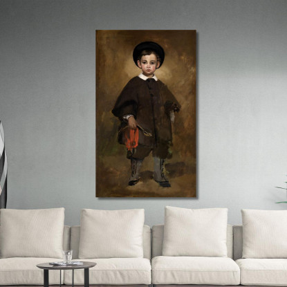 Piccolo Lange Édouard Manet emt55 quadro stampato su tela