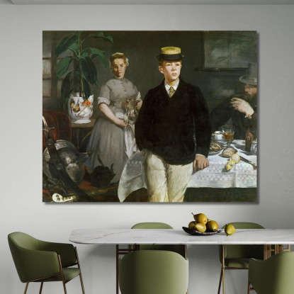 Pranzo In Studio Modifica Questo Édouard Manet emt56 quadro stampato su tela
