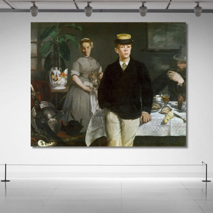Pranzo In Studio Modifica Questo Édouard Manet emt56 quadro stampato su tela