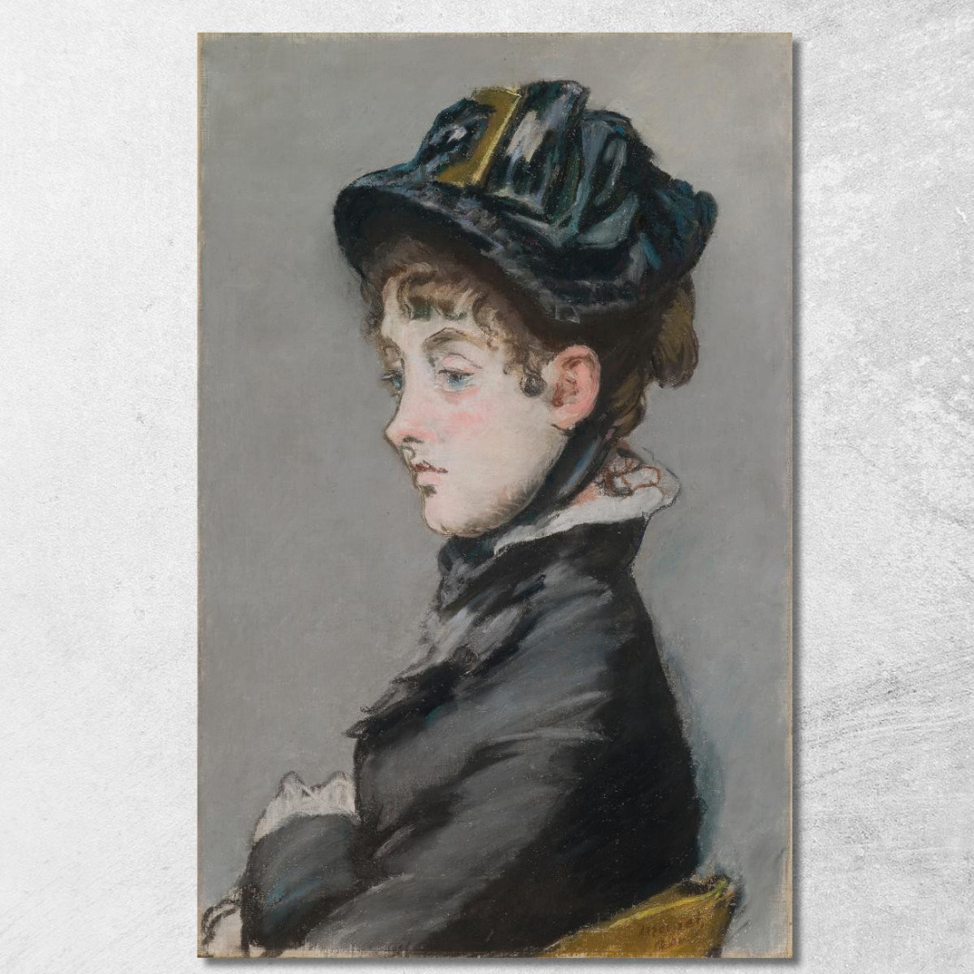 Signora Guillemet Édouard Manet emt59 quadro stampato su tela Signora Guillemet Édouard Manet emt59 quadro stampato su tela