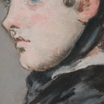 Signora Guillemet Édouard Manet emt59 quadro stampato su tela