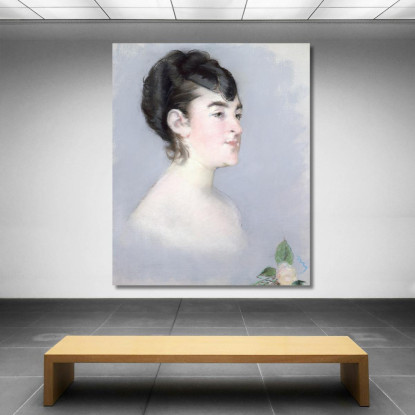 La Signorina Isabelle Lemonnier Édouard Manet emt62 quadro stampato su tela