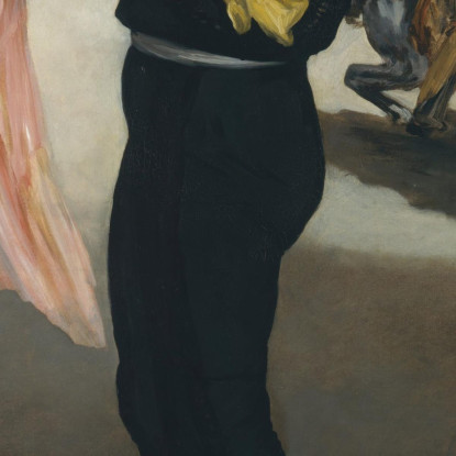 Mademoiselle In Costume Da Espada Édouard Manet emt63 quadro stampato su tela