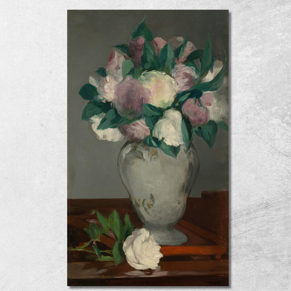 Peonie Édouard Manet emt73 quadro stampato su tela Peonie Édouard Manet emt73 quadro stampato su tela