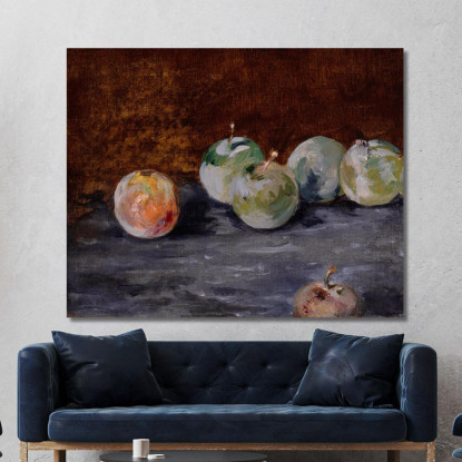 Prugne Édouard Manet emt75 quadro stampato su tela