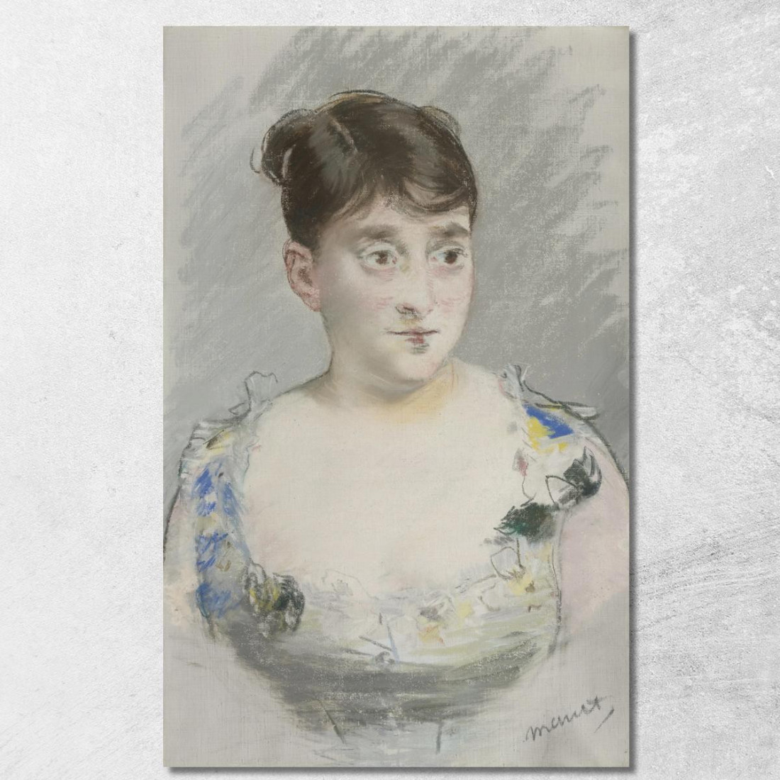 Ritratto Di Madame Du Paty Édouard Manet emt79 quadro stampato su tela Ritratto Di Madame Du Paty Édouard Manet emt79 quadro stampato su tela