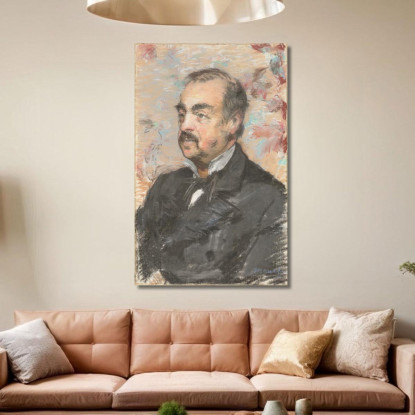 Ritratto Di Julien De La Rochenoire Édouard Manet emt90 quadro stampato su tela