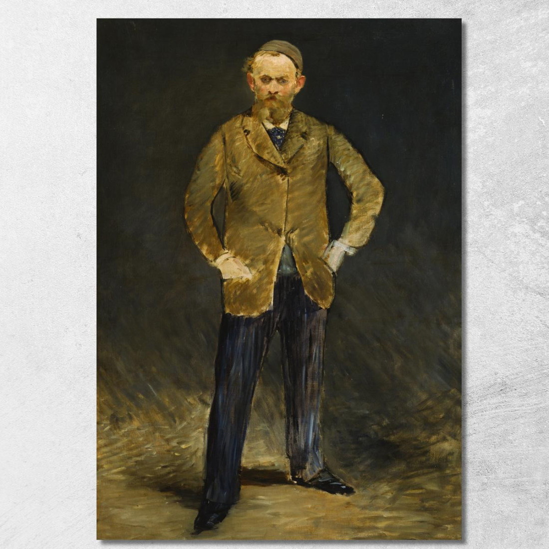 Auto Ritratto Édouard Manet emt99 quadro stampato su tela Auto Ritratto Édouard Manet emt99 quadro stampato su tela