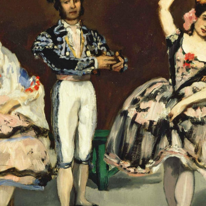 Balletto Spagnolo Édouard Manet emt100 quadro stampato su tela
