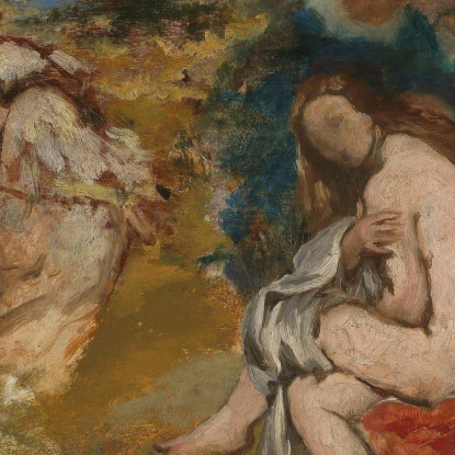 Ninfa Sorpresa Édouard Manet emt108 quadro stampato su tela