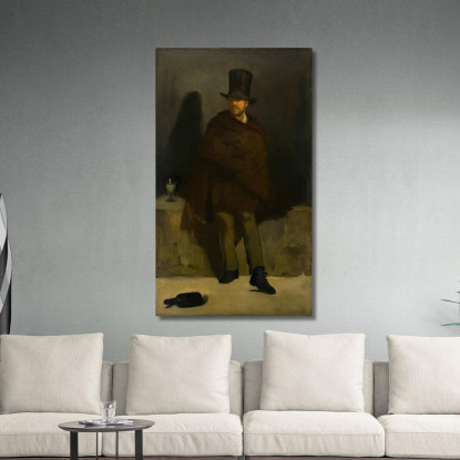 Il Bevitore Di Assenzio Édouard Manet emt111 quadro stampato su tela