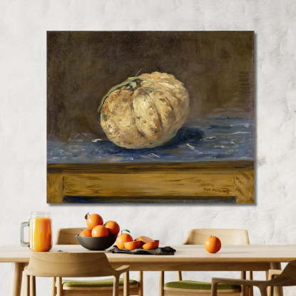 Il Melone Édouard Manet emt129 quadro stampato su tela