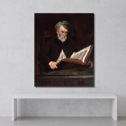 Il Lettore Édouard Manet emt134 quadro stampato su tela