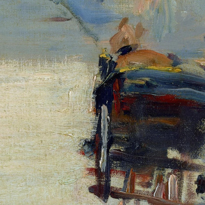La Rue Mosnier Con Le Bandiere Édouard Manet emt135 quadro stampato su tela