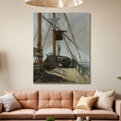 Il Ponte Della Nave Édouard Manet emt136 quadro stampato su tela