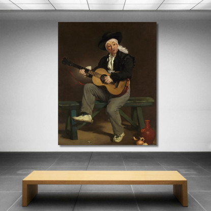 Il Cantante Spagnolo Édouard Manet emt138 quadro stampato su tela
