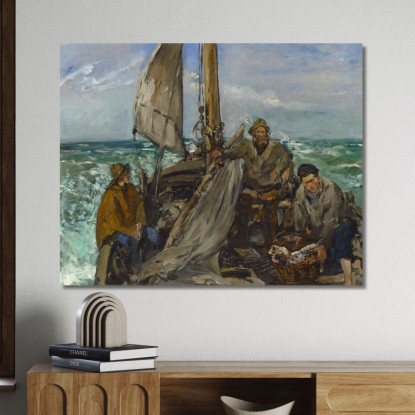 I Lavoratori Del Mare Édouard Manet emt139 quadro stampato su tela