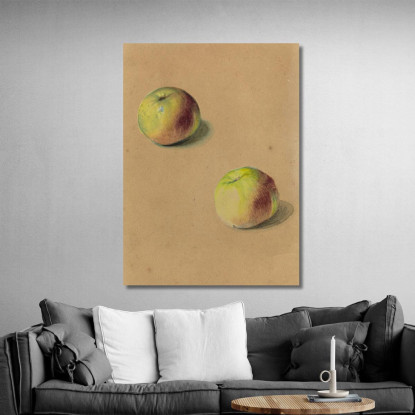 Due Mele Édouard Manet emt141 quadro stampato su tela