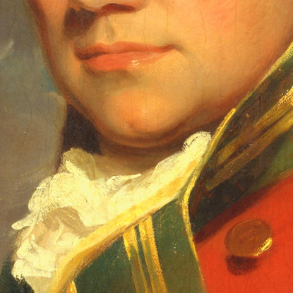 An Unknown British Officer Probably Of 11Th North Devonshire Regiment Of Foot John Hoppner canvas print
