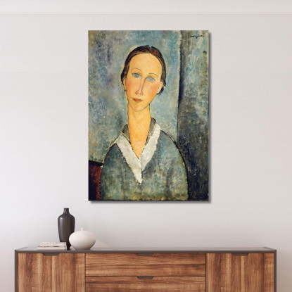 Ragazza Con Una Camicetta Da Marinaio Amedeo Modigliani amd16 quadro stampato su tela