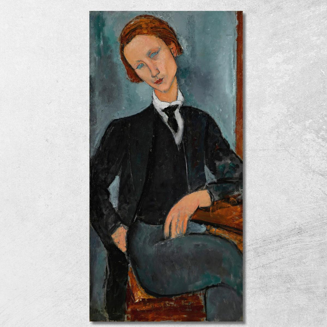 Ritratto Di Baranowski Amedeo Modigliani amd45 quadro stampato su tela