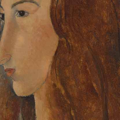 Ritratto Di Giovane Donna 2 Amedeo Modigliani amd51 quadro stampato su tela